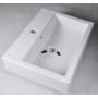 Outlet - Koło Twins umywalka 60x46 cm prostokątna biała L51160000 zdj.6