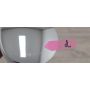 Outlet - Deante Click-Clack korek do umywalki click-clack z przelewem chrom połysk NHC010B zdj.3