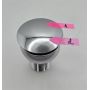 Outlet - Deante Click-Clack korek do umywalki click-clack z przelewem chrom połysk NHC010B zdj.4