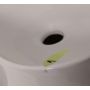 Outlet - Rea Demi Mini umywalka 40,5x31 cm nablatowa prostokątna biała REA-U5064 zdj.3