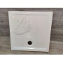 Outlet - Cersanit Tako brodzik 80x80 cm kwadratowy biały S204-009 zdj.3