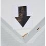 Outlet - Cersanit Olivia szafka boczna 180 cm słupek z koszem na bieliznę stojący biały S543-007-DSM zdj.9