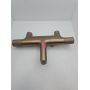 Outlet - Cersanit Zen bateria wannowo-prysznicowa ścienna termostatyczna miedź szczotkowana S951-796 zdj.2