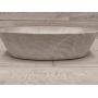 Outlet - Comad Anna umywalka 50,5x39,5 cm nablatowa owalna kamień/beż mat UN-ANNA-MY1 zdj.3