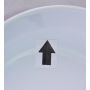 Outlet - Ravak Ceramic 550 SLIM O umywalka 55x37 cm nablatowa owalna biała XJX01155001 zdj.9