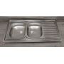 Outlet - Deante Tango zlewozmywak stalowy 120x60 cm satyna/stal ZE60210 zdj.6