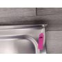 Outlet - Deante Tango zlewozmywak stalowy 80x60 cm nakładany stal dekor ZM6311L zdj.3