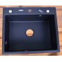 Outlet - Deante Andante Nero zlewozmywak granitowy 60x52 cm czarny ZQNN103 zdj.2