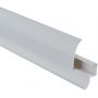 Salag NGF listwa przypodłogowa PVC 250 cm biała NGF000 zdj.2