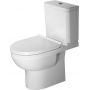 Duravit DuraSyle Basic miska WC stojąca Rimless biała 2183090000 zdj.1