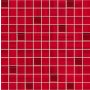Tubądzin Wave mozaika ścienna red 30x30 zdj.1