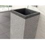 Bathco Spain Borneo Negro umywalka 45x45x90 cm wolnostojąca kwadratowa czarna 00329/WL zdj.1