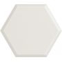 Paradyż Woodskin Bianco Heksagon Struktura A Ściana 19,8 x 17,1 cm zdj.1