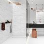 Cersanit Arce white glossy płytka ścienna 29,7x60 cm biały połysk zdj.4