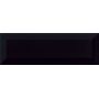 Opoczno Metro Style Black płytka ścienna 10x30 cm STR czarny połysk zdj.1