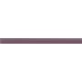 Cersanit Artiga violet border glass listwa ścienna 3x40 cm fioletowy połysk zdj.1