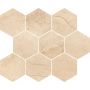 Opoczno Sahara Desert Mosaic Hexagon mozaika ścienna 28x33,7 cm beżowy mat zdj.5