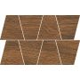 Opoczno Grand Wood mozaika ścienno-podłogowa 19x30,6 cm STR brązowy mat zdj.1