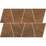 Opoczno Grand Wood mozaika ścienno-podłogowa 19x30,6 cm STR brązowy mat zdj.6