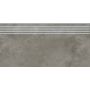 Opoczno Quenos Grey Steptread stopnica podłogowa 29,8x59,8 cm szary mat zdj.1