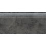 Opoczno Quenos Graphite Steptread stopnica podłogowa 29,8x59,8 cm szary mat zdj.2
