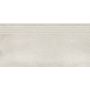 Opoczno Grava white steptread stopnica podłogowa 29,8x59,8 cm biały mat zdj.3