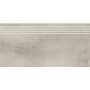 Opoczno Grava light grey steptread stopnica podłogowa 29,8x59,8 cm jasny szary mat zdj.3