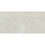 Opoczno Newstone White Steptread stopnica podłogowa 29,8x59,8 cm biały mat zdj.2