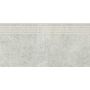 Opoczno Newstone Light Grey Steptread stopnica podłogowa 29,8x59,8 cm szary mat zdj.1