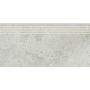 Opoczno Newstone Light Grey Steptread stopnica podłogowa 29,8x59,8 cm szary mat zdj.3