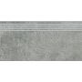 Opoczno Newstone Grey Steptread stopnica podłogowa 29,8x59,8 cm szary mat zdj.1