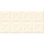 Opoczno Origami Dune Vanilla Glossy Structure płytka ścienna 29,7x60 cm STR beżowy połysk zdj.1