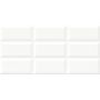 Cersanit Naris PS604 white glossy structure płytka ścienna 29,7x60 cm zdj.1