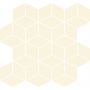 Cersanit Colour Blink mosaic diamond cream mozaika ścienna 28x29,7 cm kremowy satynowy zdj.1
