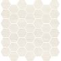 Cersanit Bantu cream heksagon small mosaic glossy mozaika ścienna 29x29,7 cm kremowy połysk zdj.1