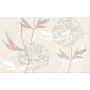 Cersanit Ferrata beige inserto flower dekor ścienny 25x40 cm beżowy połysk zdj.1
