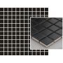 Paradyż Albir mozaika ścienno-podłogowa 29,8x29,8 cm prasowana czarny mat zdj.2