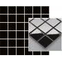 Paradyż Altea mozaika ścienno-podłogowa 29,8x29,8 cm prasowana czarna zdj.2