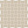 Paradyż Modernizm mozaika ścienno-podłogowa 30,9x30,9 cm prasowana biała zdj.1