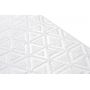 Euroceramic Bag Textil Blanco płytka ścienna 60x20 cm STR biały połysk zdj.3
