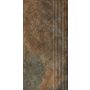 Paradyż Ardis Rust stopnica 60x30 cm brązowa zdj.5