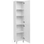 Astor Sol szafka 40x33x183 cm boczna stojąca biała AF-BUS-240-77 zdj.2