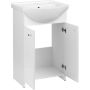Astor Pik umywalka z szafką 50 cm biały AM-PIK-500-27 zdj.3