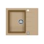 Alveus Cadit zlewozmywak granitowy 59x50 cm beżowy 1132019 zdj.1