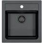 Alveus Atrox zlewozmywak granitowy 50x47 cm czarny 1148161 zdj.1
