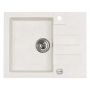 Alveus Rock zlewozmywak granitowy 59,5x47,5 cm biały 1213011 zdj.1