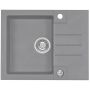 Alveus Rock 30S zlewozmywak granitowy 60x50 cm 1-komorowy beton 1213081 zdj.1