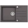 Alveus Rock 130 zlewozmywak 1-komorowy 78x48 cm Granital Plus chocolate-G03M 4203003 zdj.1
