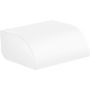 Axor Universal Circular uchwyt na papier toaletowy z pokrywą biały mat 42858700 zdj.1