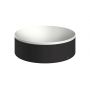 Axor Suite umywalka 30 cm nablatowa okrągła biały/czarny mat 42000670 zdj.1
